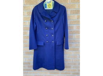 Royal Blue VIntage Jacket/ Dress