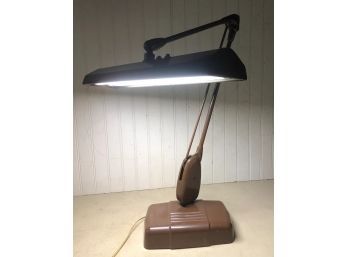 Vintage Industrial Heavy Duty DAZOR Desk Lamp Model #2324