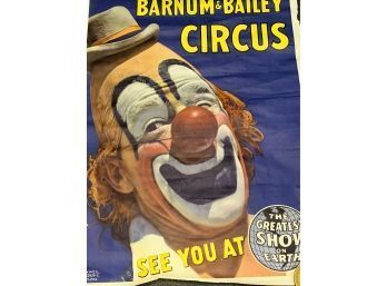 Vintage Ringling Bros. & Barnum & Bailey Circus Poster
