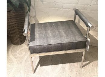 DIVA Shagreen Contemporary Bench,   TOV New With Tags