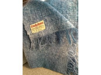 Vintage 'COMFYDOWN' Mohair Blanket, Made In Scotland