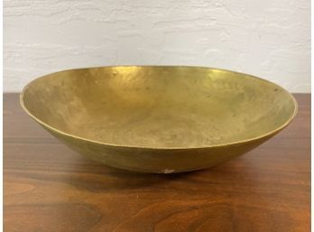 Artisan Vintage Brass Bowl With Engravings