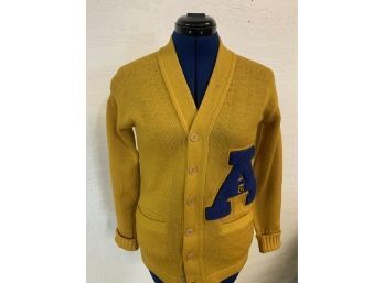 Vintage Lettermans Sweater / Cardigan