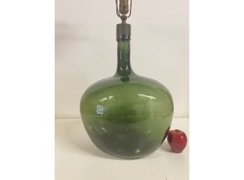 Huge Vintage Bottle Lamp