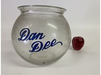 Lovely Rare Dan Dee Pretzel Counter Jar