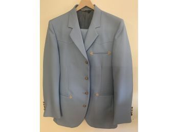 Vintage Mens Suit With Western Flair / Size 40 R