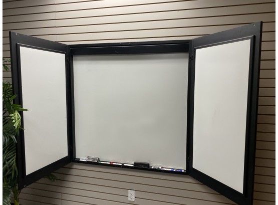 Large White Board Cabinet