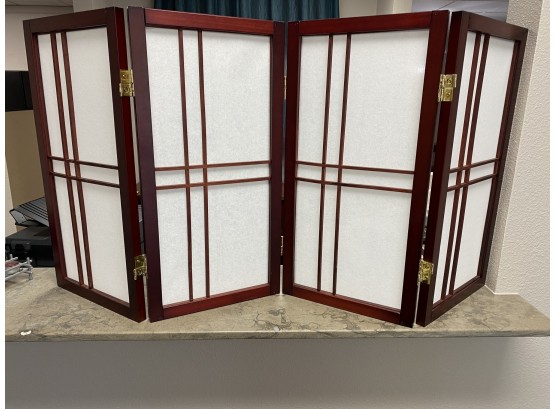 Small Desk Top Divider Or Privacy Screen 4feet X 2feet Tall