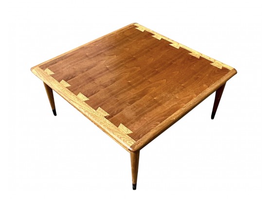 Stunning Mid Century Lane Acclaim Square Coffee Table Approx. 31.5 X 14 Inches