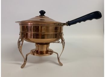 Vintage Copper Chafing Dish From Japan