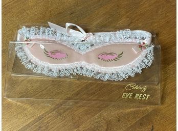 Celebrity Eye Rest Night Eye Mask In New Like Condition Original Box