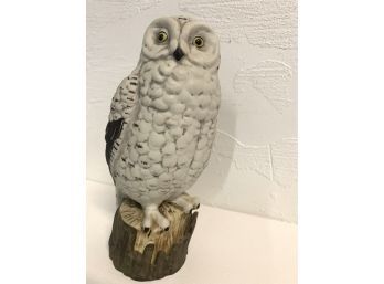 Owl Figurine Made For The Foss Company Golden Colorado