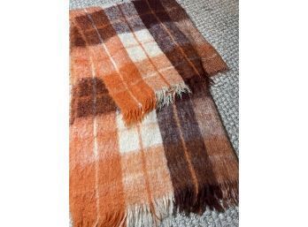 Amazing Scottish Mohair Blanket, Glen Cree Mohair