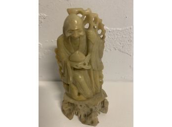 Carved Asian Inspired Figurine