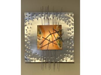 Artistic Metals Wall Art,  Forged Copper And Hammered And Soldered Steel And Metals