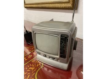 Coby Miniature Vintage TV And Radio