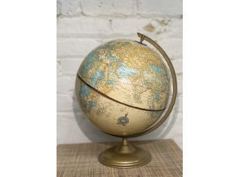 Crams Imperial Globe With Metal Arc And Stand- A Classic