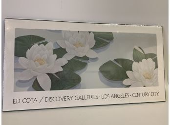 Ed Cota / Discovery Galleries, Los Angeles - Century City C. 1980 Wall Art 39 X20 Inches