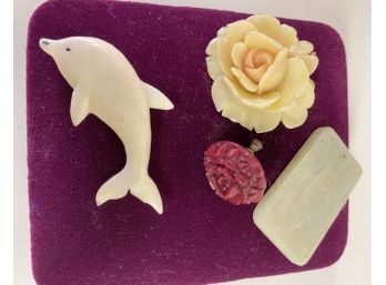 Dolphin And Vintage Trinket Finds