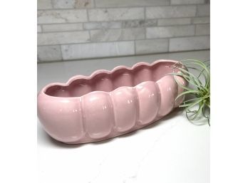 Pretty In Pink - Scalloped Ceramic Bowl