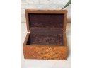 Burled Wood-Classic Domed Lid Treasure Box