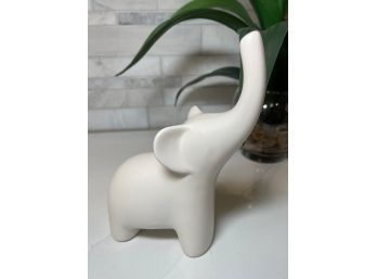 Jonathon Adler Inspired White Elephant Figurine
