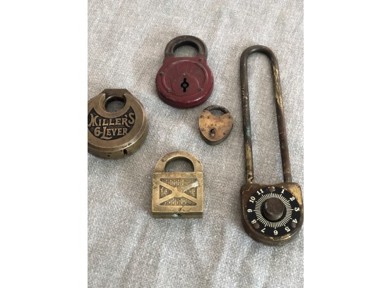 Vintage Pad Lock Collection