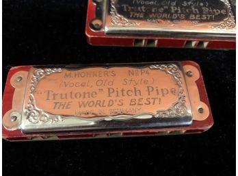 M. Hohner’s No.P4 “TRUTONE” Pitch Pipe Made In Germany 3.5”