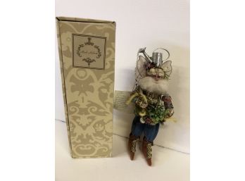 Mark Roberts Garden Fairy Elf  Approximately 10.5 Inches Tall