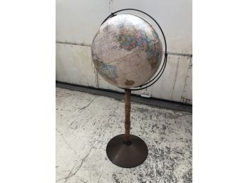 Vintage Globe On Stand