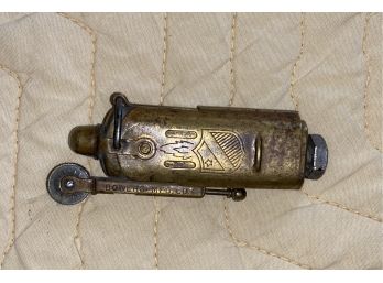Antique Bowers Brass Trench Lighter