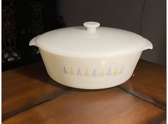 Fire King Casserole Dish With Lid