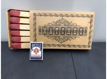 Oversized  Matchbox