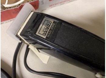 Electric Montgomery Ward Hair Clippers And Misc Electronic Cords