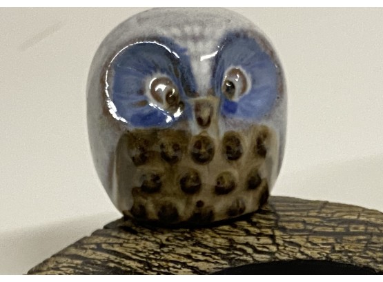 Miniature Ceramic Owl