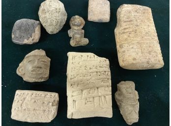 Nine Little Archeological Pieces