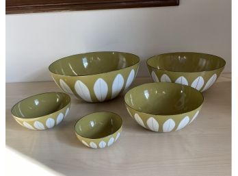 5 Piece Catherineholm Lotus Nesting Bowls