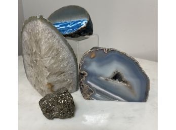 Three Geodes And Some Fools Gold