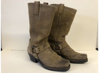 FRYE  Harness  Tan/ Suede Boots Size 7.5