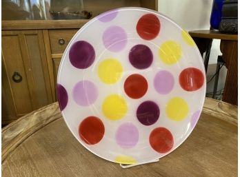 Pismo Glass Polka Dot Tray/dish From Pismo Gallery
