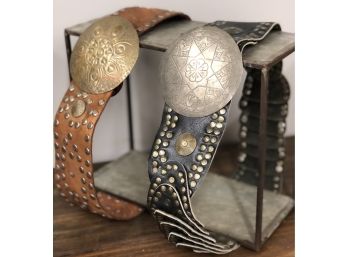 Spectacular Thick And Chunky Ornate And Detailed Belts