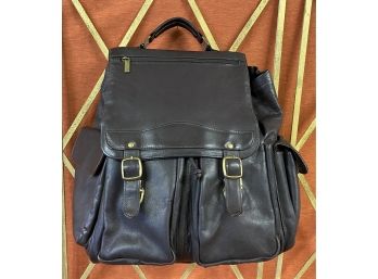 Soft Leather Backpack By David King Of Boston