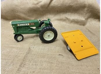 Oliver 1950 Die Cast Tractor With Trailer