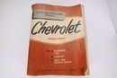 LOT 20 - VINTAGE CHEVY BOOK
