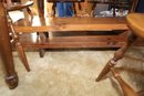 LOT 155 - TABLE AND CHAIRS