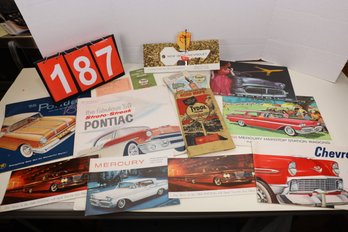 VINTAGE CAR BROCHURES AND MORE