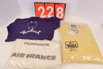 NICE VINTAGE CLOTHING! NOTICE SEALED NEW OLD STOCK WOOLRICH WOOL!!