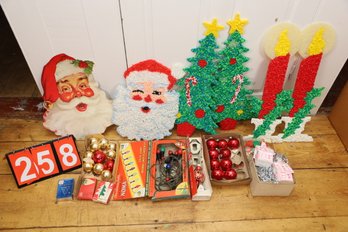 INCREDIBLE COLLECTION OF VERY EARLY VINTAGE CHRISTMAS RELEATED! MUST SEE!!