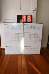 LOT 18 - NEW IN BOXES STORAGE SOLUTIONS