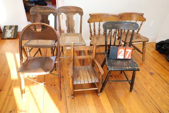 LOT 27 - ALL CHAIRS SHOWN